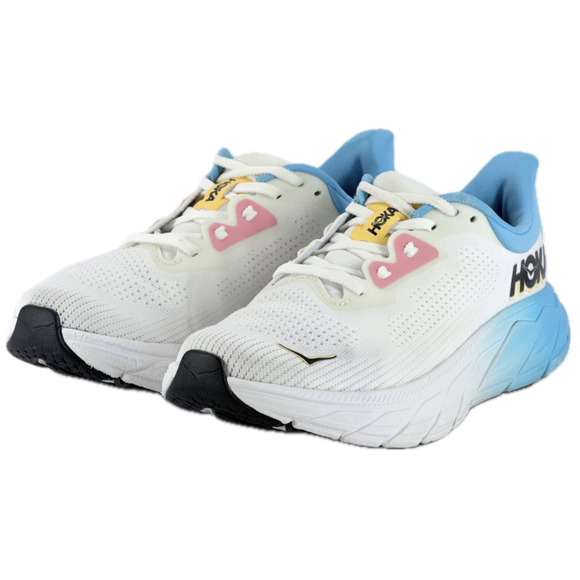 Hoka Arahi 7 Women Size 8.5B Blanc De Blanc Swim Day Lace Up Running Athletic - Picture 2 of 12